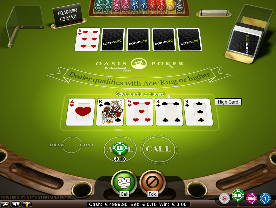 онлайн покер оазис